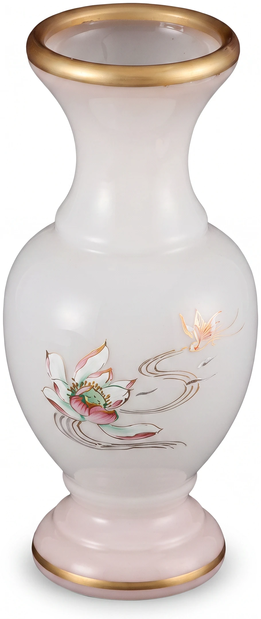 Lọ hoa men trắng sứ