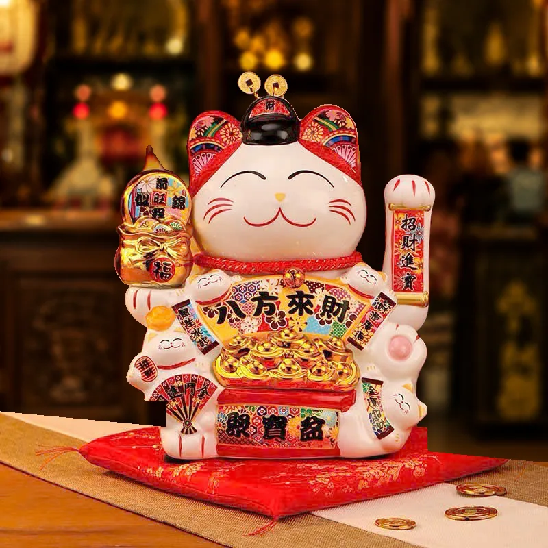 Mèo Thần Tài 101 Bát Phương (八方)
