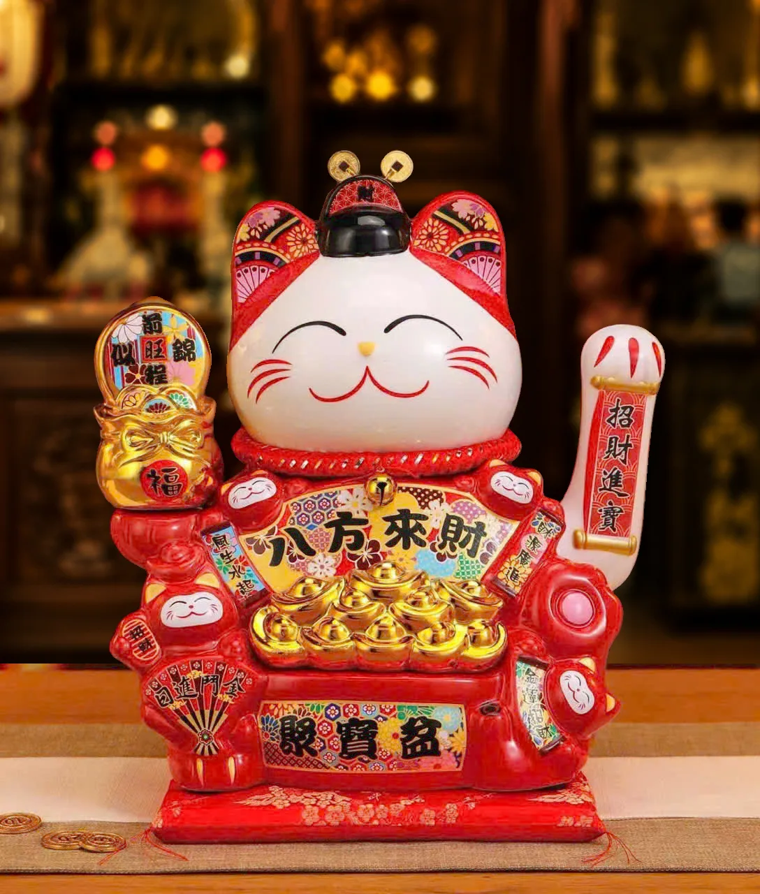 Mèo Thần Tài 101 Đỏ